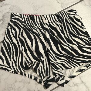 Zebra print Soffe shorts
